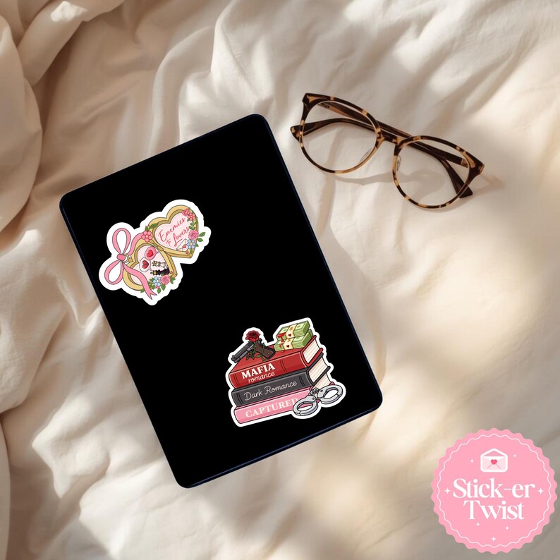 Romance de mafia PNG / Estética de lector de romance oscuro / Imágenes prediseñadas de BookTok Bookish / Romance de villanos PNG / Diseño gótico para lector imagen 3