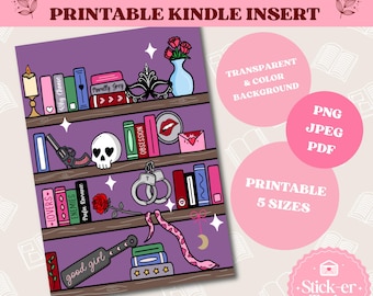 Dark Romance Kindle-invoegingen, donkere romantiek kunst, afdrukbare Kindle, Dark Romance clipart, png, leesgrage trope Kindle invoegen, Kindle-stickers