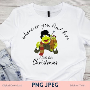 Ovunque trovi l'amore, sembra Natale, Muppet Christmas Carol, Muppets, Natale, PNG, jpeg