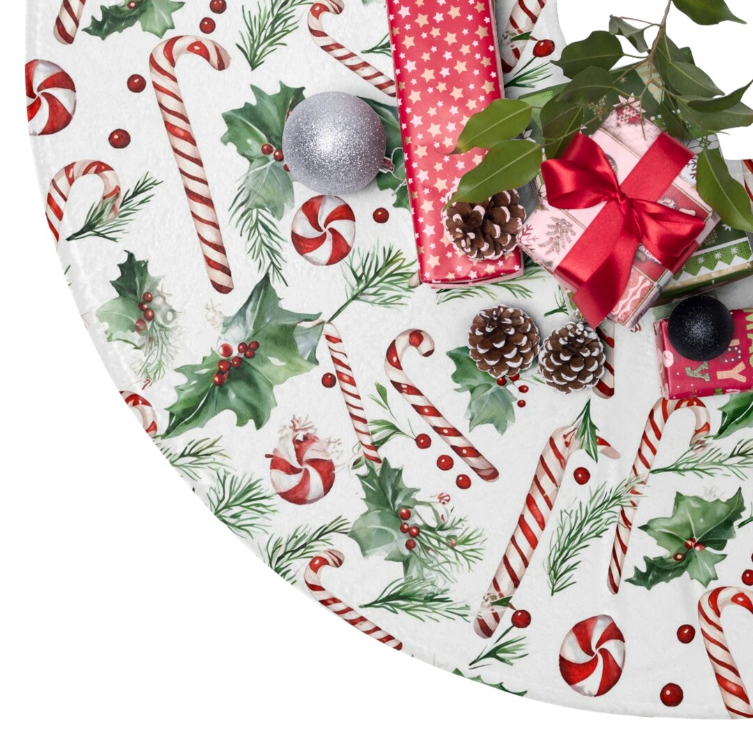 Candy Cane Tree Skirt 