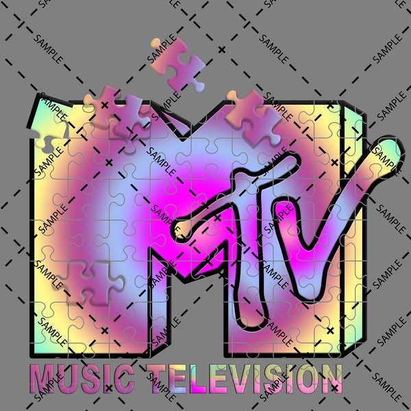 80s Mtv Logo - Etsy