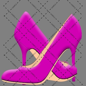 pink high heels