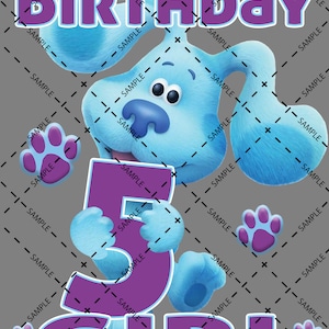Blue&#39;s Clues birthday Girl