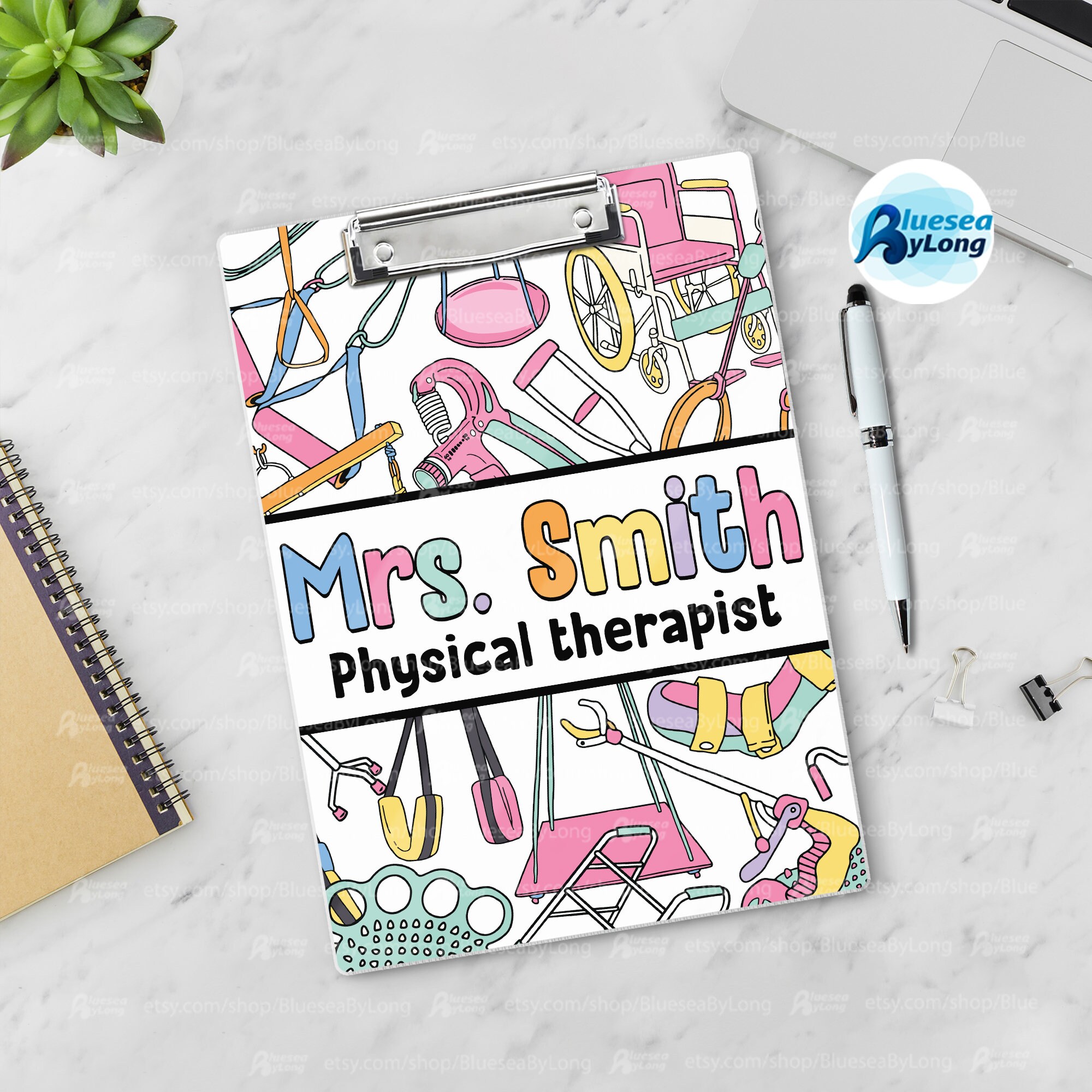 SLP OT PT Clipboard Speech Therapy Gift Occupational Therapy Clipboard ...