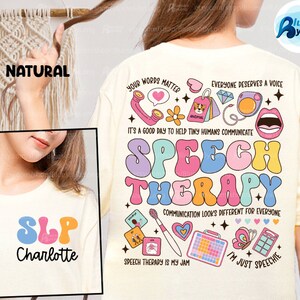 Speech Therapy Gift New Slp Shirt For Speech Therapist Tee Speech Language Pathologist Gift School Speech Pathology Ccc Slp Graduation Gift