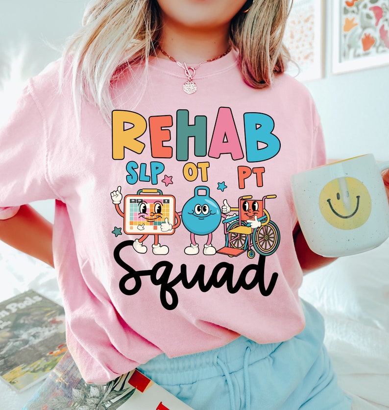 SLP OT PT Shirt, Speech Pathologist, Occupational Therapist, Physical ...