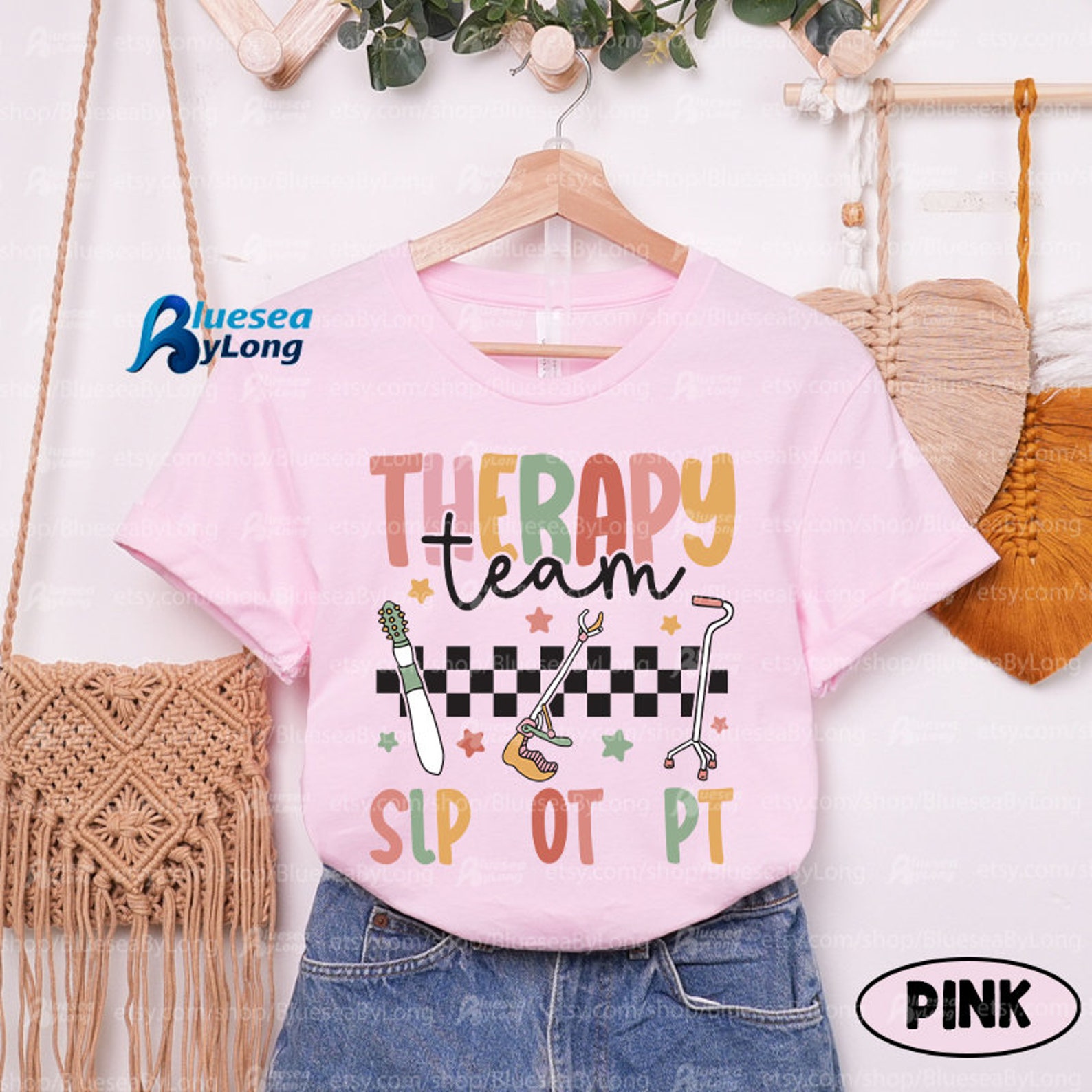 Slp Ot Pt Therapy Team Shirt Therapist Squad Speech Language ...
