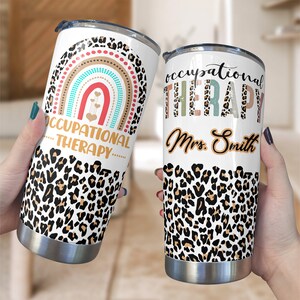 Personalized Occupational Therapist Tumbler, OT OTA Tumbler, OT Cup, Occupational Therapy Drinkware, Custom Tumbler Ot Ota Cota Appreciation