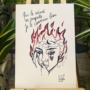 Impresión litográfica A4 CAOS