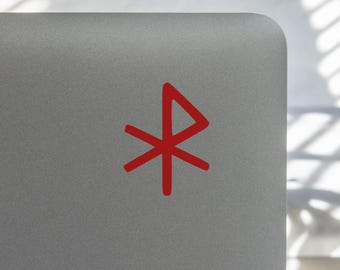 Love Rune Decal | Bind Runes | Talisman | Car Decal | Window Decal | Pagan Bumper Sticker | Window Sticker | Norse Pagan Decal