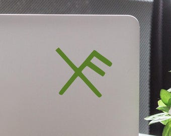 Good Luck/Good Fortune Rune Decal | Bind Runes | Talisman | Car Decal | Window Decal | Pagan Bumper Sticker | Window Sticker | Norse Pagan