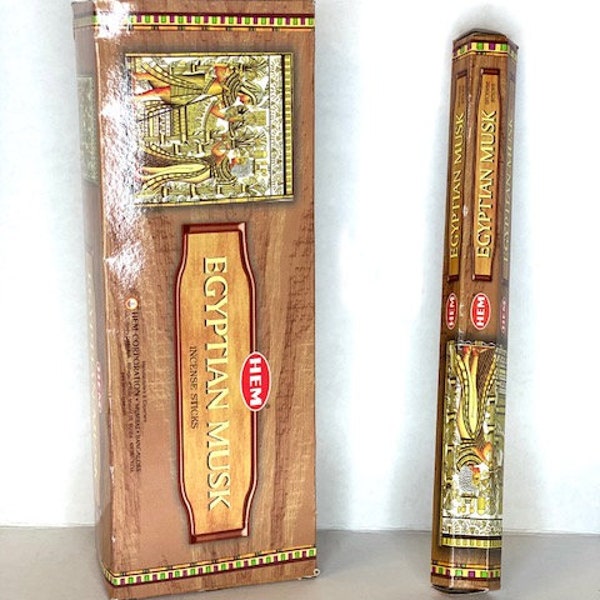 Egyptian Musk Incense Stick/Incienso de Almizcle Egipcio.