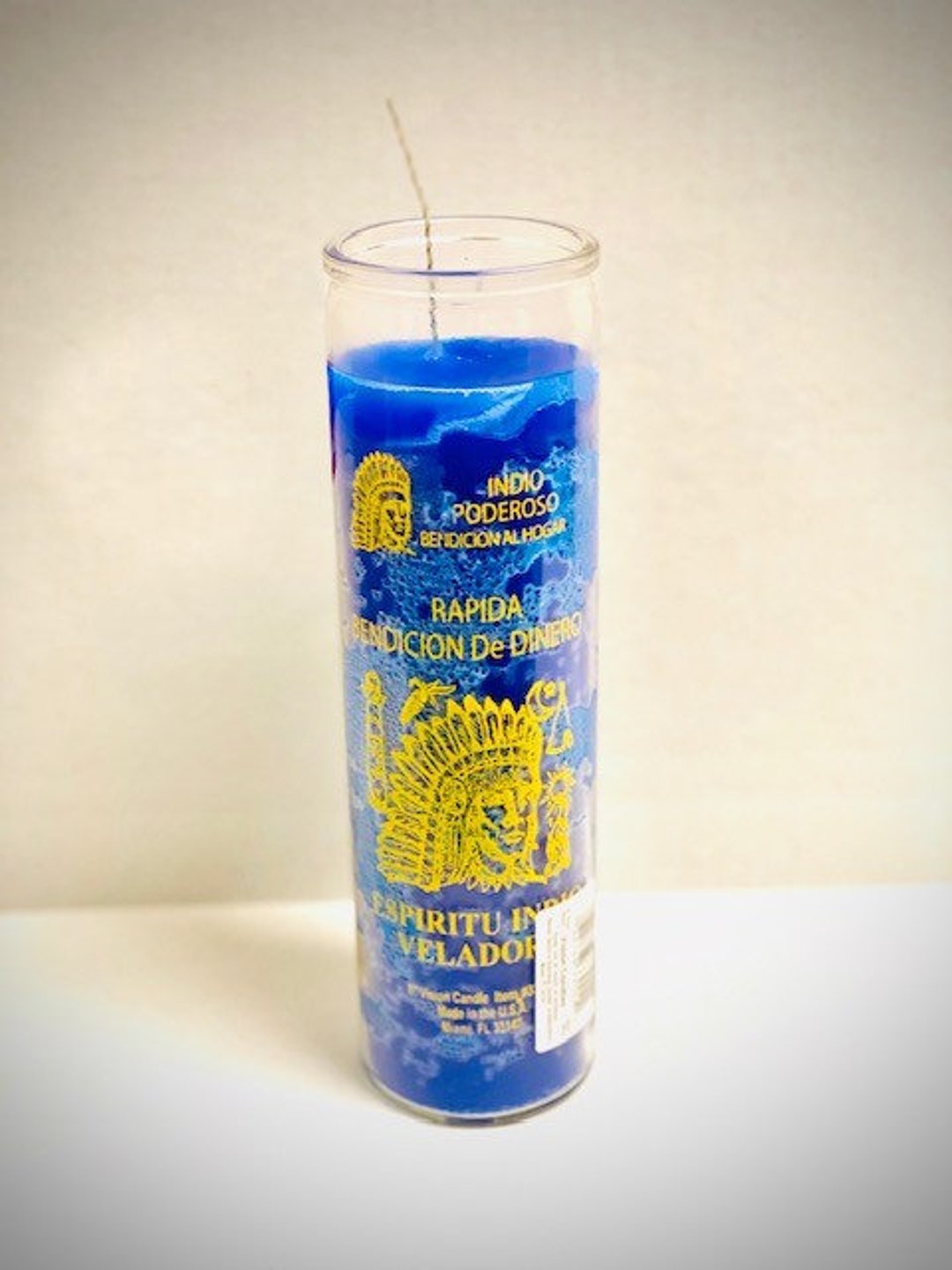 Powerful Indian 7 Day Candles/vela De Indio Poderoso De 7 Dias. Etsy