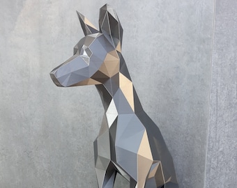 Podenco XL diseño escultura idea de regalo amantes de los perros