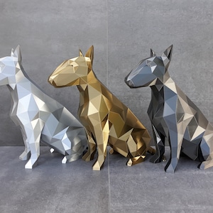 Bull Terrier XL Design Sculpture Gift Idea Dog Lovers