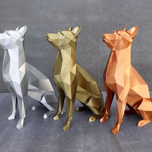 Malinois Design Sculpture Gift Idea Dog Lover