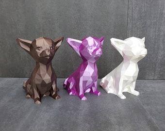 Chihuahua design sculpture gift idea dog lover