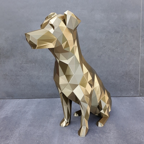 Jack Russell Terrier XL Design Skulptur Geschenkidee Hundeliebhaber