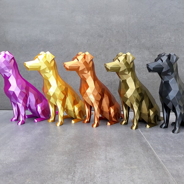 Jack Russell Terrier Design Skulptur Geschenkidee Hundeliebhaber