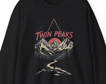 Sudadera de drama misterioso y surrealista: estilo retro de cine de culto de los 90