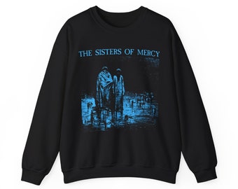 Vintage 80s Goth Rock Darkwave Sweatshirt