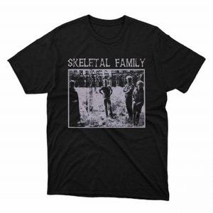 Skeletal Family T-Shirt, Bauhaus, Xmal Deutschland, Sisters of Mercy, Killing Joke, London After Midnight