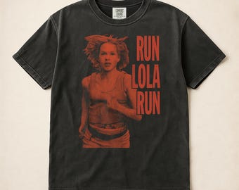 Camiseta de la película Corre Lola, corre, camiseta de película de ciencia ficción de los 90