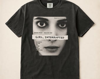 Camiseta de cine estética vintage, camiseta de cine de furia femenina, regalo de película clásica de culto de los 90, camiseta de cine de drama psicológico, arte cinematográfico melancólico