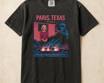 Camiseta de la película París, Texas, camiseta de cine de los 80