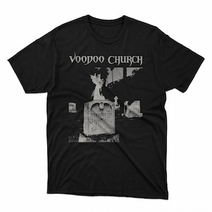 Shirt Voodoo Church Deathrock Goth Punk Shirt Jaren 80 Underground T-shirt afbeelding 1