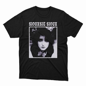 Siouxsie Sioux Shirt Siouxsie and the Banshees Unisex Retro Tee