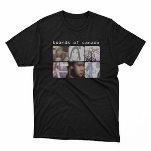 Chemise Boards of Canada, T-shirt vintage unisexe Boards of Canada, Ambient, IDM, Downtempo, Psychédélique