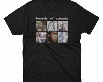 Boards of Canada Shirt, Unisex Vintage Boards of Canada T-Shirt, Ambient, IDM, Downtempo, Psychedelia