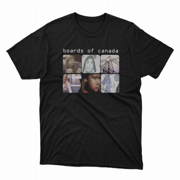 Boards of Canada Shirt, Unisex Vintage Boards of Canada T-Shirt, Ambient, IDM, Downtempo, Psychedelia