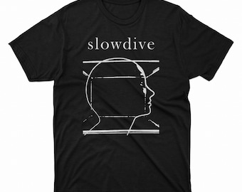 Camiseta Slowdive estilo años 90, revival shoegaze, camiseta de rock etéreo