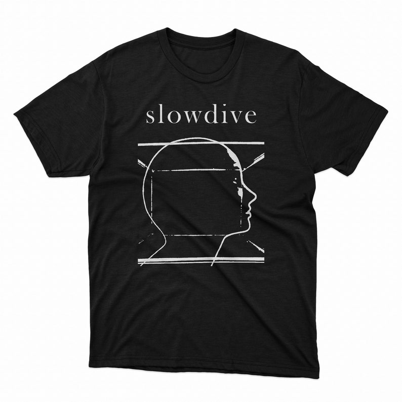 Slowdive Shirt 90s Shoegaze Revival T-shirt Ethereal Rock Tee image 1
