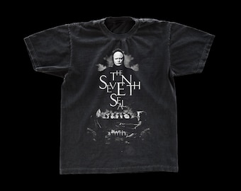 The Seventh Seal Shirt Bergman Movie Vintage Unisex Tee