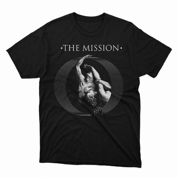 The Mission UK Shirt Post Punk Goth Sisters of Mercy Joy Division New Order Echo and The Bunnymen