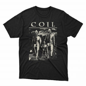 COIL Shirt Unnatural History, Coil Tshirt, Throbbing Gristle, Psychic TV, Nurse With Wound, Current 93, SPK, Einstürzende Neubauten
