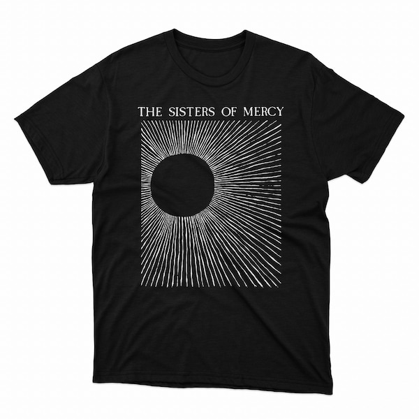 Maglietta The Sisters of Mercy Goth Rock Anni '80 Alternative Darkwave
