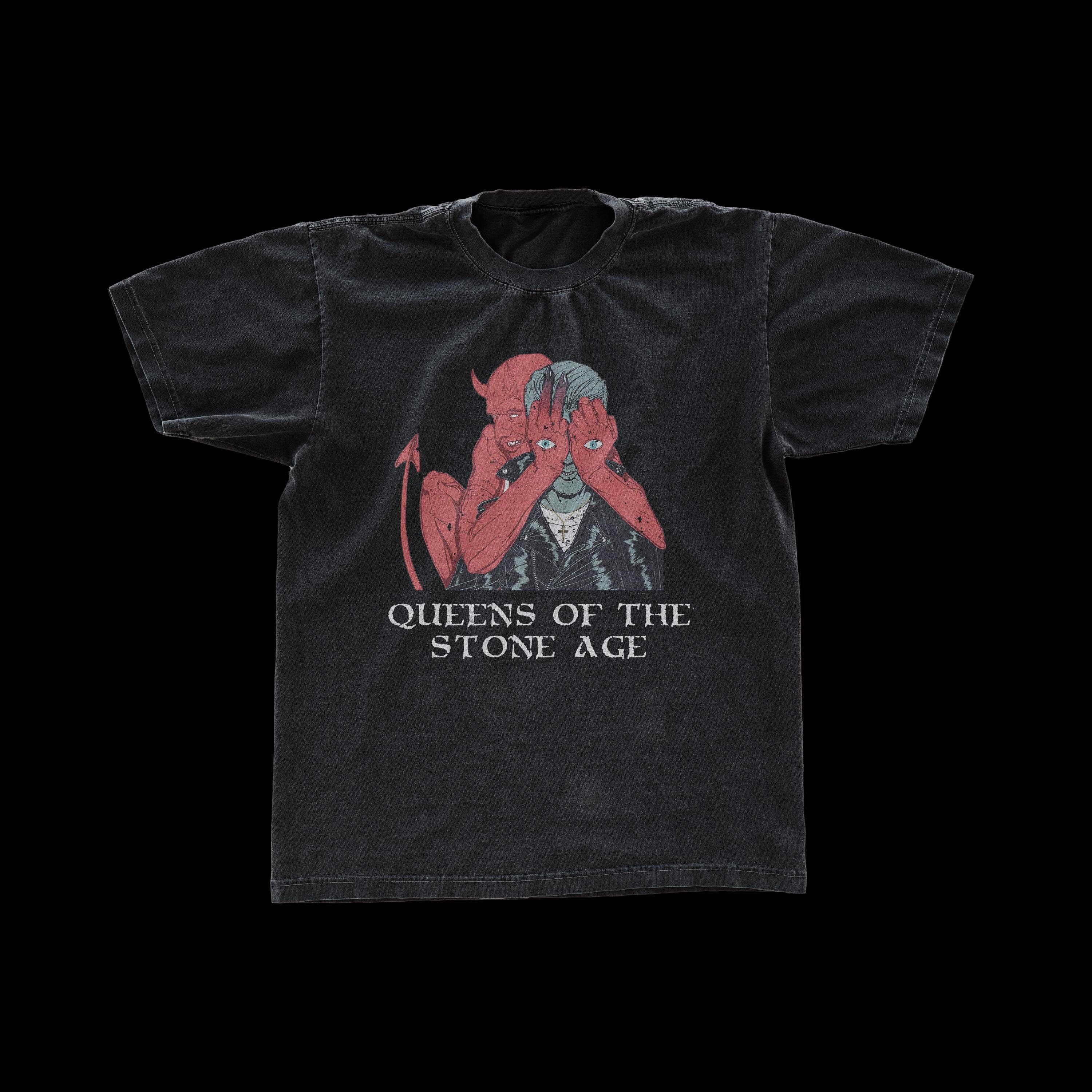 Queens of the stone age tshirt - Etsy 日本