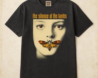 Vintage 90s Horror Aesthetic Shirt, Cult Classic Movie Lover Gift, Retro Thriller Graphic Tee, Distressed Dark Art Top, Cinema Fan Merch