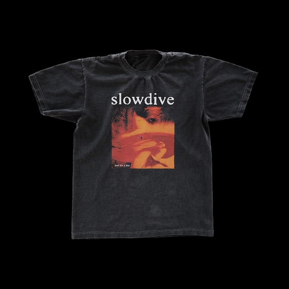 90s Shoegaze Revival T-shirt Ethereal Rock Tee Just For a Day Merch Heavyweight Cotton