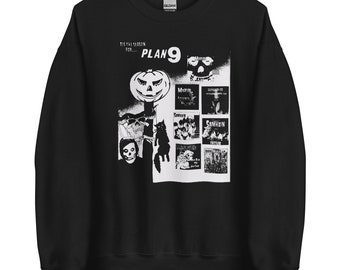 Suéter de culto de la escena deathrock y punk rock: estilo retro underground