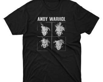Vintage Andy Warhol Pop Art Graphic Tee Shirt (fits Adult Vintage Andy Warhol Pop Art Graphic Tee Shirt (fits Adult