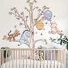 Classic Winnie the Pooh Nursery Tiger and Piglet on Tree Wall Decal ...