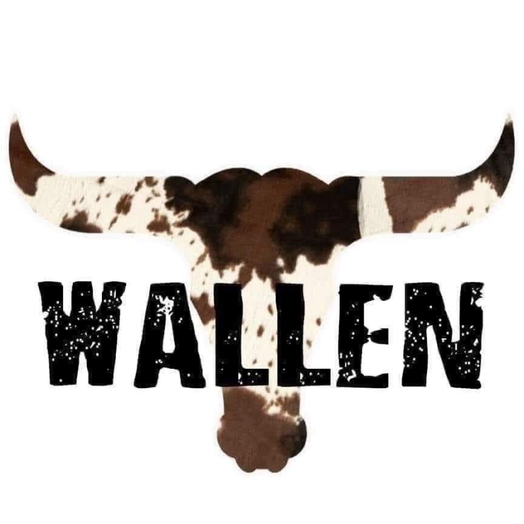 Wallen Bull Horns Full Color DTF Print - Etsy