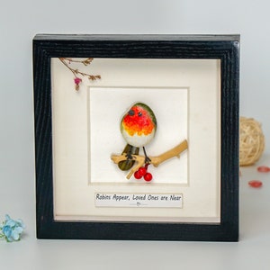 Custom Loss of Loved Ones Robin Memorial Gift, Robins Appear When Loved ...