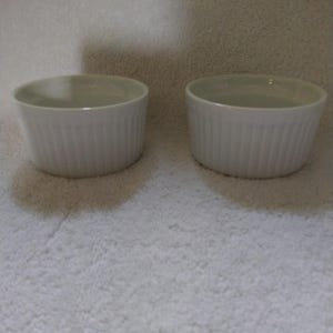 Vintage Cordon Bleu Souffle Dishes (set of 2)
