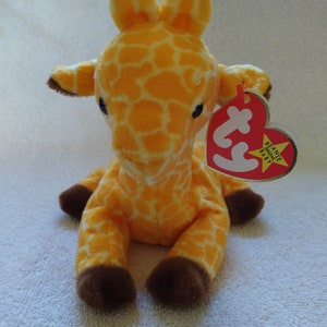 Vintage Ty Beanie Baby &quot;Twigs&quot; Giraffe Style #4068